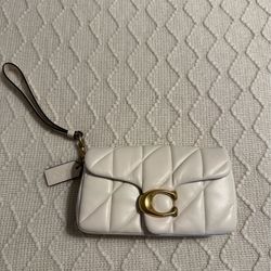 Coach mini tabby wristlet