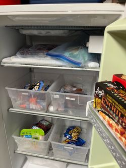White Upright Freezer