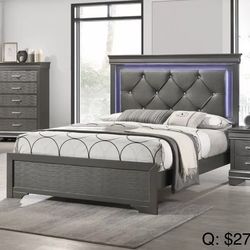 Queen bed frame