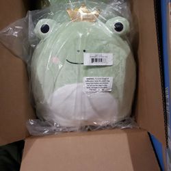 Squishmallow  Prince Frog 16" Brand New