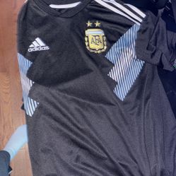 Argentina jersey nobody on the back
