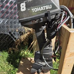 Tohatsu 8HP Long Shaft  Outboard Engine