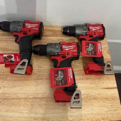 New Milwaukee Hammer Drill / Driver M18 FUEL $135 EACH 