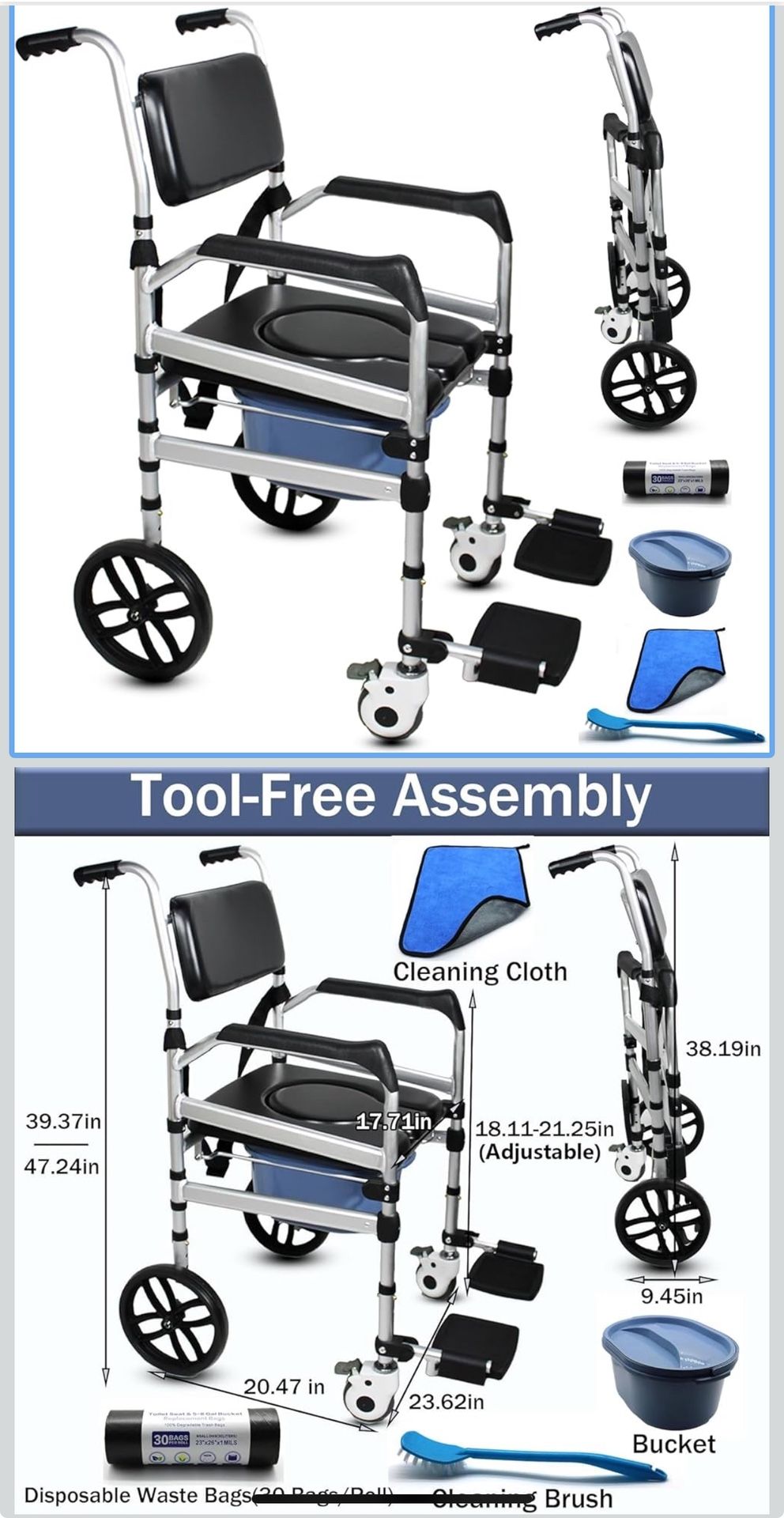 Brand New Open Box Commode