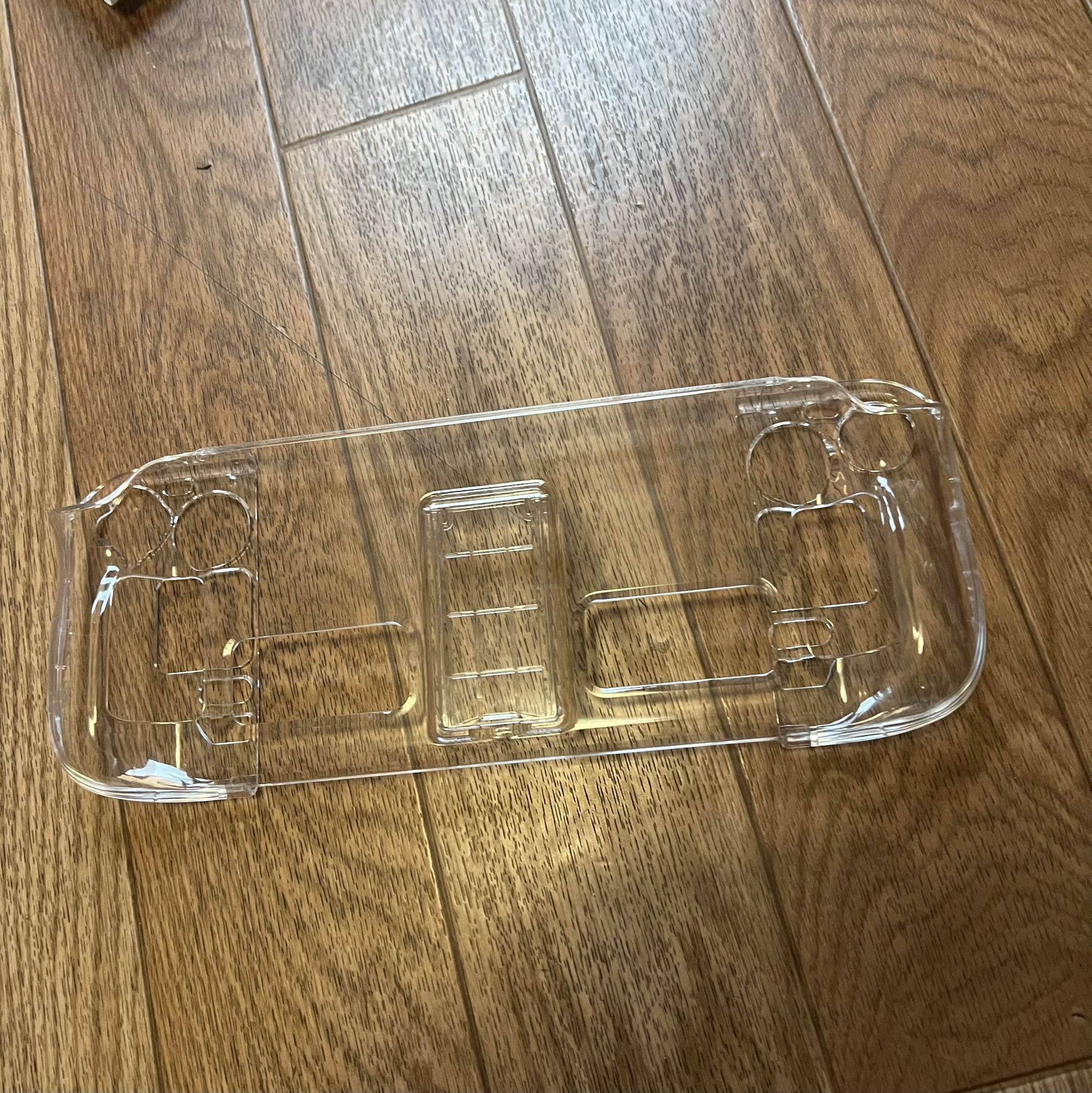 Steam deck lcd protective case transparent brand new