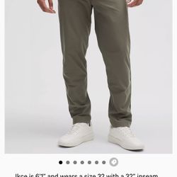 Lulu Lemon Men’s Pants NEW With Tags Size 40