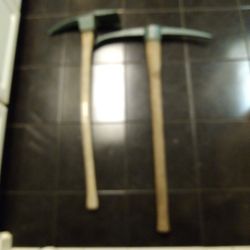 MADAXE. &. DOUBLE SIDE PICK AXE. BOTH.  70 BUCKS
