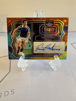 2026 Panini Select - Eric Cantona #SF-EC Tie-Dye Auto /25 (H)