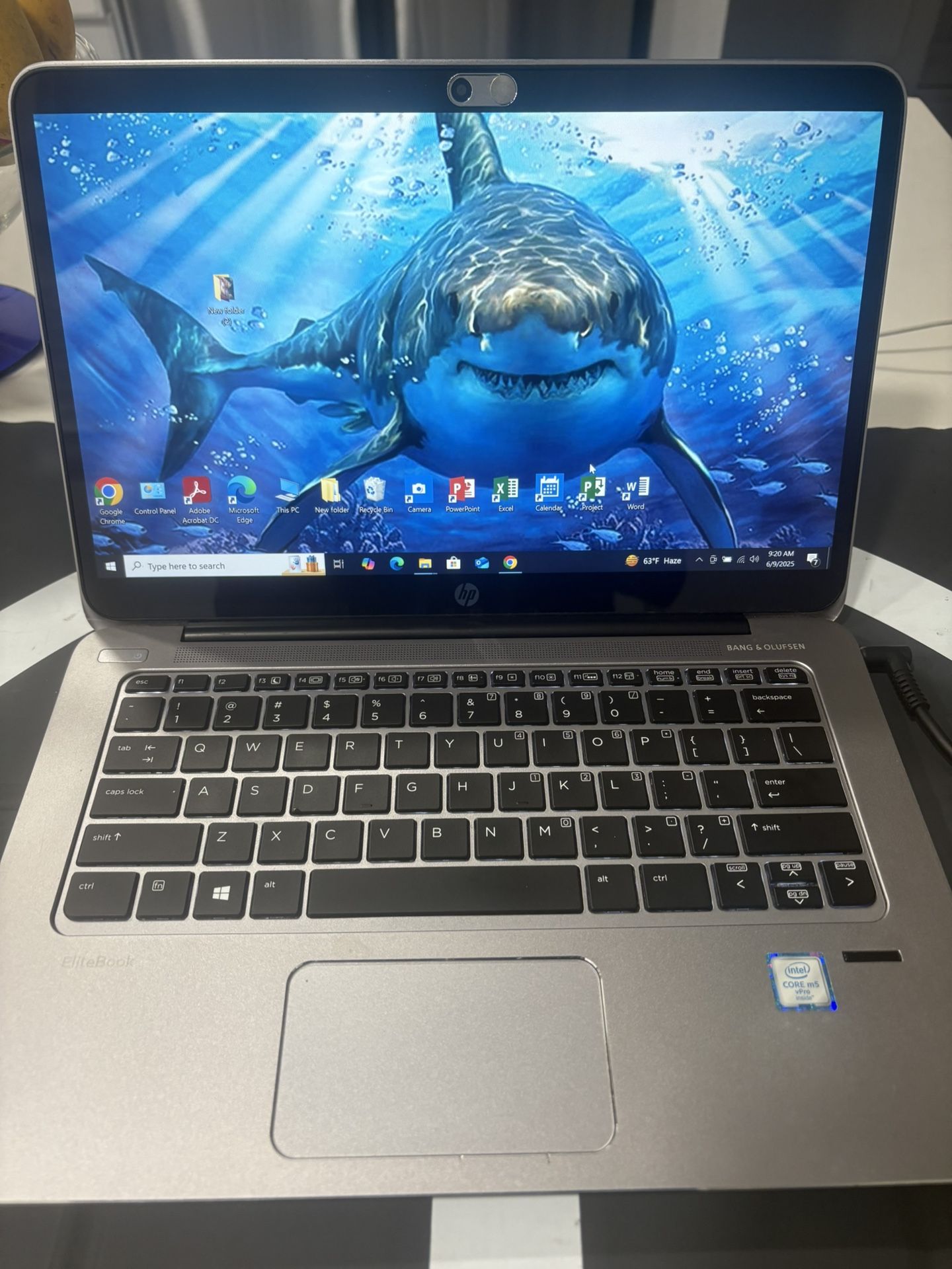 HP ÉLITEBOOK  model # 1030 G1 … comes with BANG & OLUFSEN  SOUND VERY CLEAR  128 GB SOLID STATE  M2 sata …( capacity )  8.0 GB MEMORY WINDOWS 10 profe