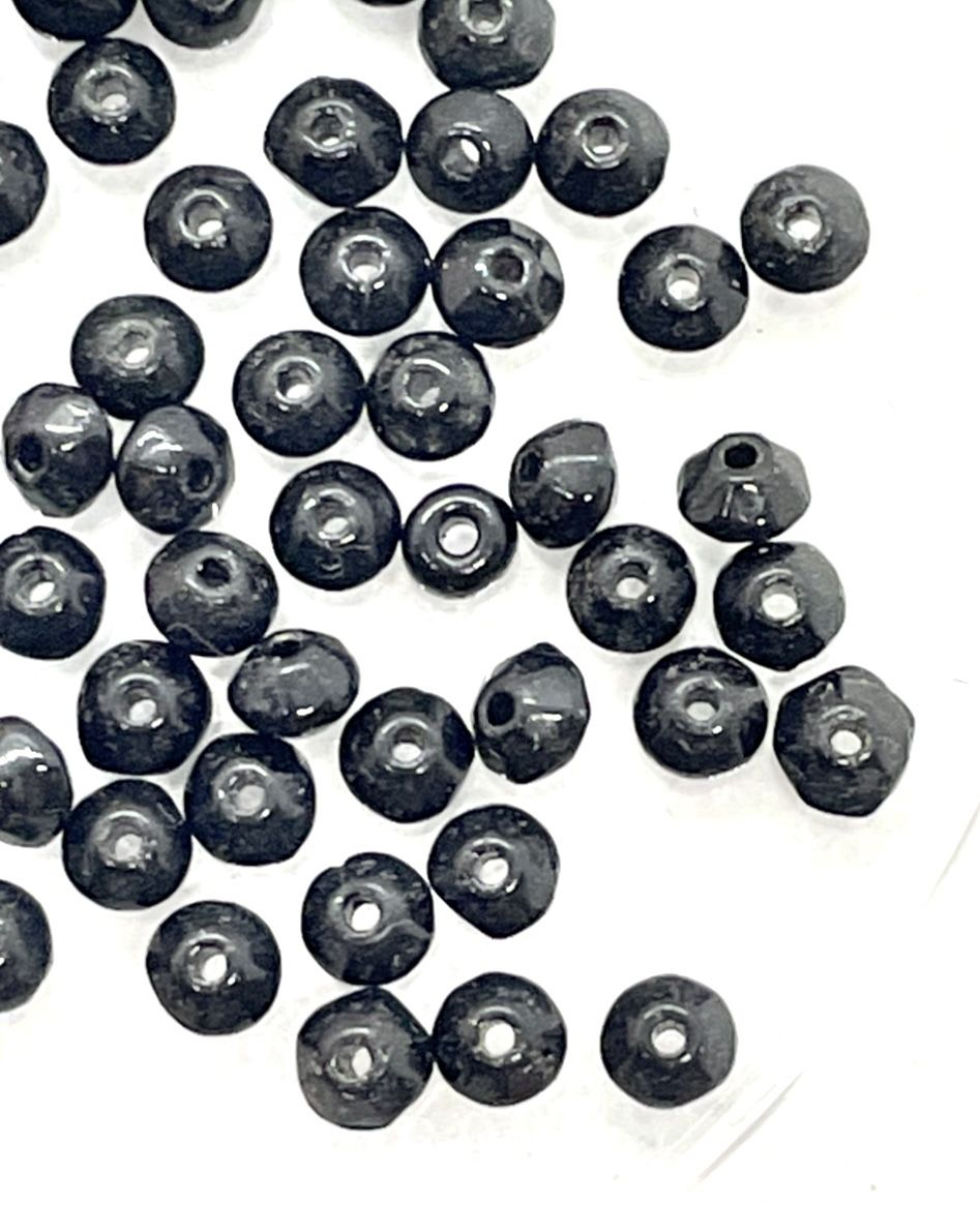 Lot Of Antique Mourning Beads