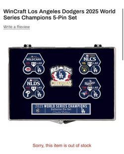 Dodgers WS 2025 Pin Collection