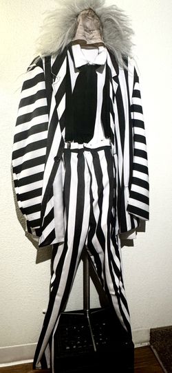 Beetlejuice Costume XL - Rubies Brand Warner Bros Trademark