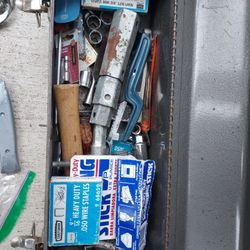 Toolbox With Assorted Tools-- Make Me An Offer!