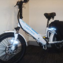 Lectric XP 3.0 White Long Range Refurbished Upgraded Super Fast