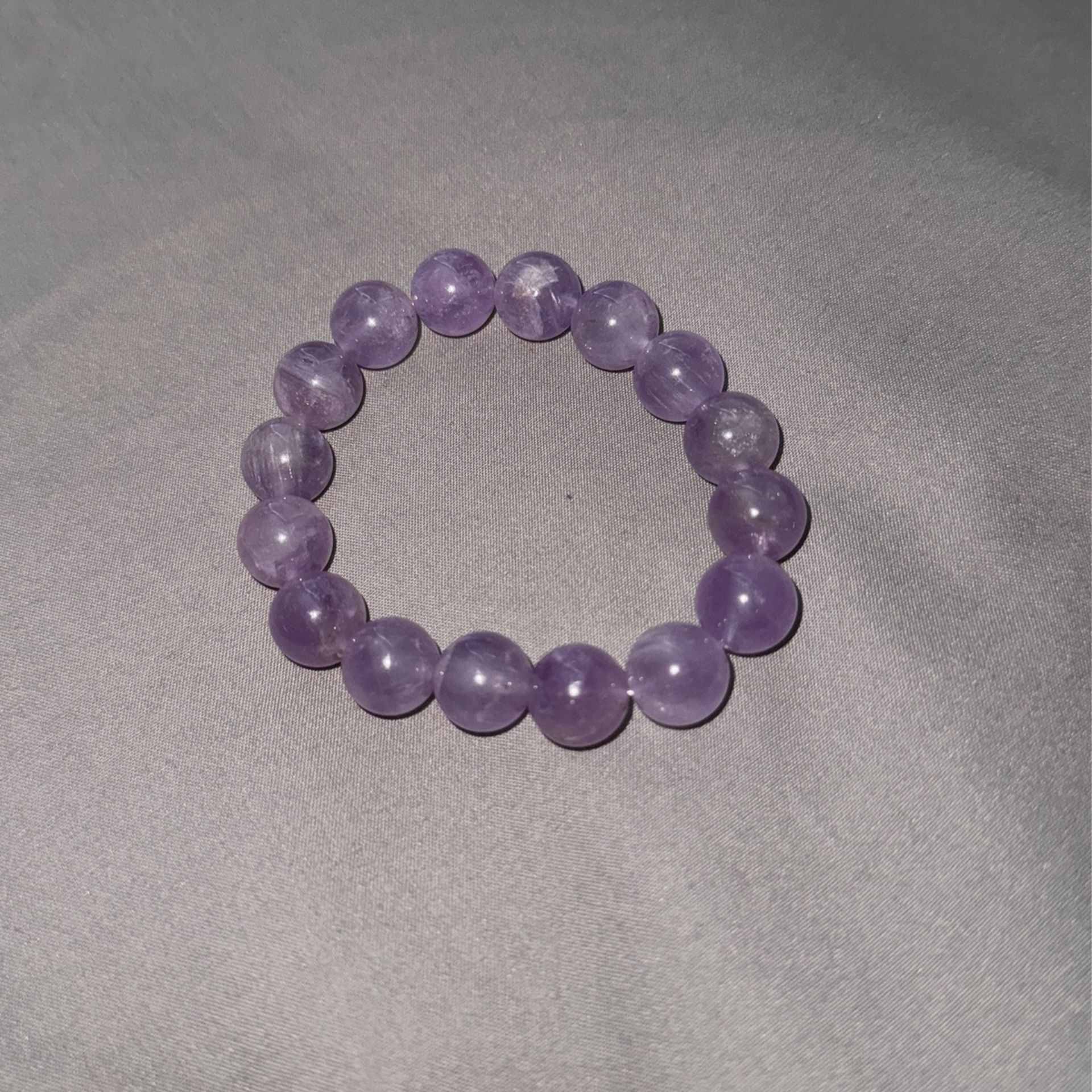 Lavender Bead Bracelet