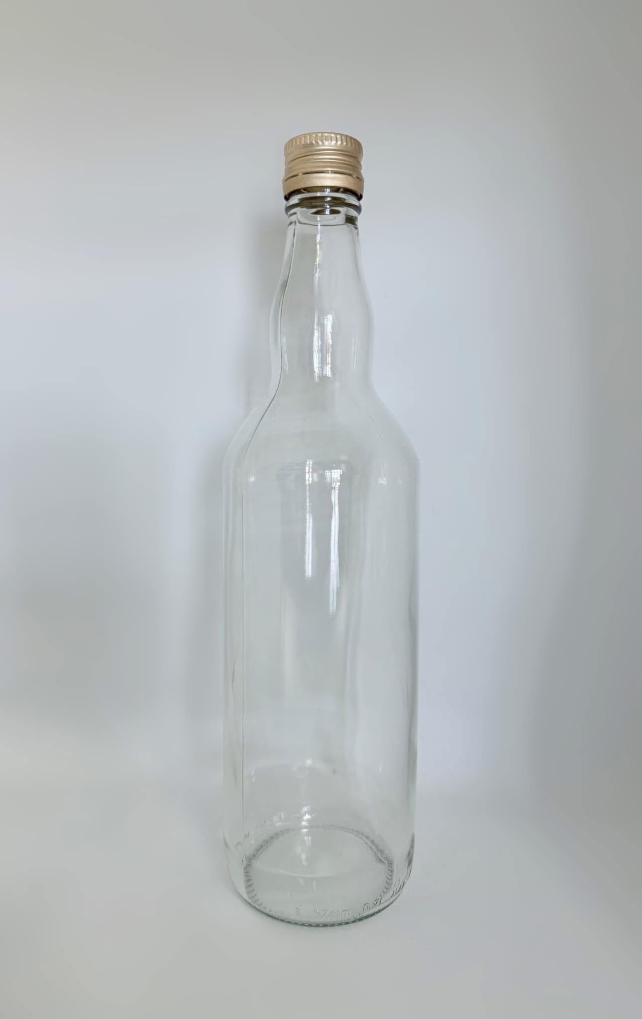 Clean Empty Glass Bottles 700ml