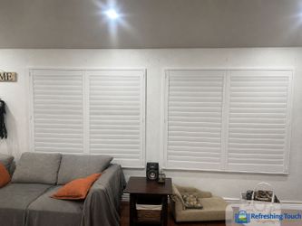 Persianas de Madera Plantation, Instalación Incluida, Inland Empire 909‑681‑7003