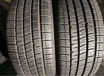 Pair of Goodyear F1 tires