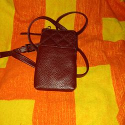Tiny Leather Crossbody