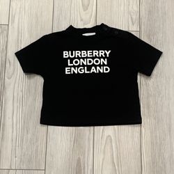 Burberry “London England” Infant T-Shirt (Size: 6 Months / 68 CMs)