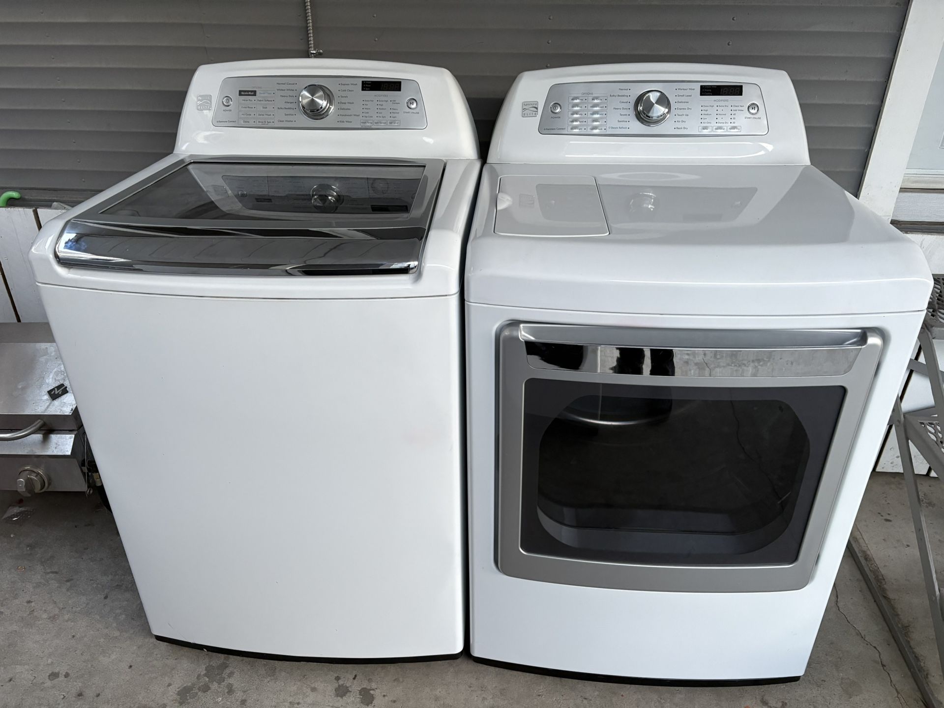 Washer And Dryer Kenmore Elite