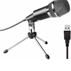 USB Microphone Fifine Plug & Play Home Studio USB Condenser Microphone - K668