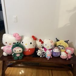 Hello Kitty Plushies + More