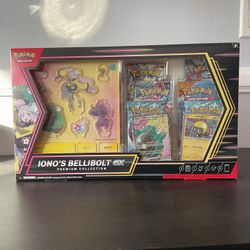 Iono’s Bellibolt Ex Premium Collection 