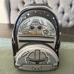 Disney Loungefly Mandalorion Backpack 