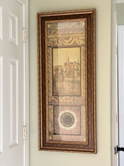 Framed wall art