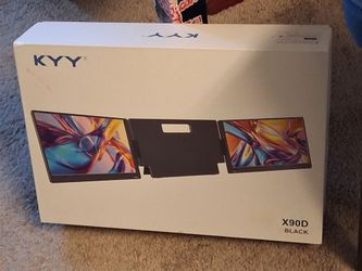 Key x90d folding three screen for computer or laptop