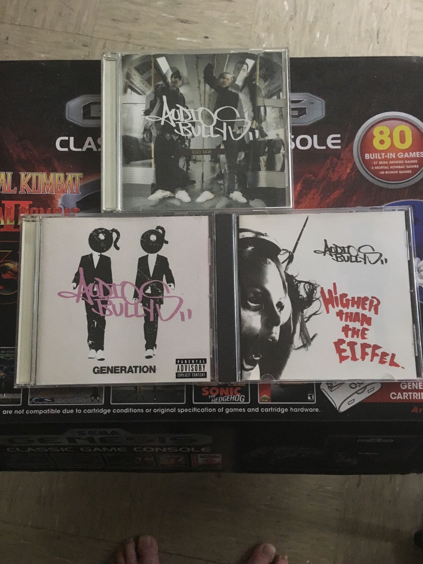 AUDIO BULLYS cds collection for sale, case, cd. and art work is in great condition you can buy 1 at $4 or all 3 for $12 . Thanks