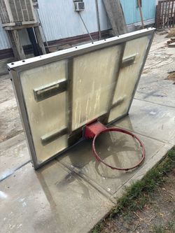 Basketball Backboard with Rim