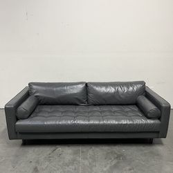 West Elm, Dennes  Leather Sofa