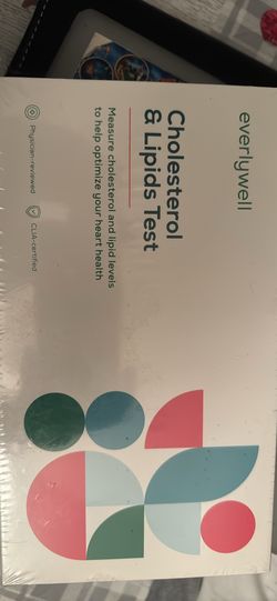 Cholesterol Lipid Test Kit. Unopened Pack.