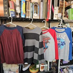 Boys Shirts. Size 7. Each