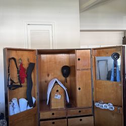 Equestrian Tack Locker