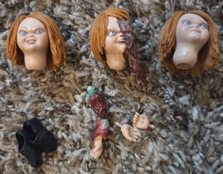 NECA Child's Play Chucky Good Guys Ultimate Figure Variant Head Parts Fodder Only