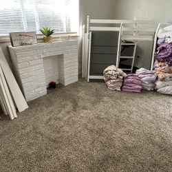 Bunk For Girls Come With Bed Clothing 