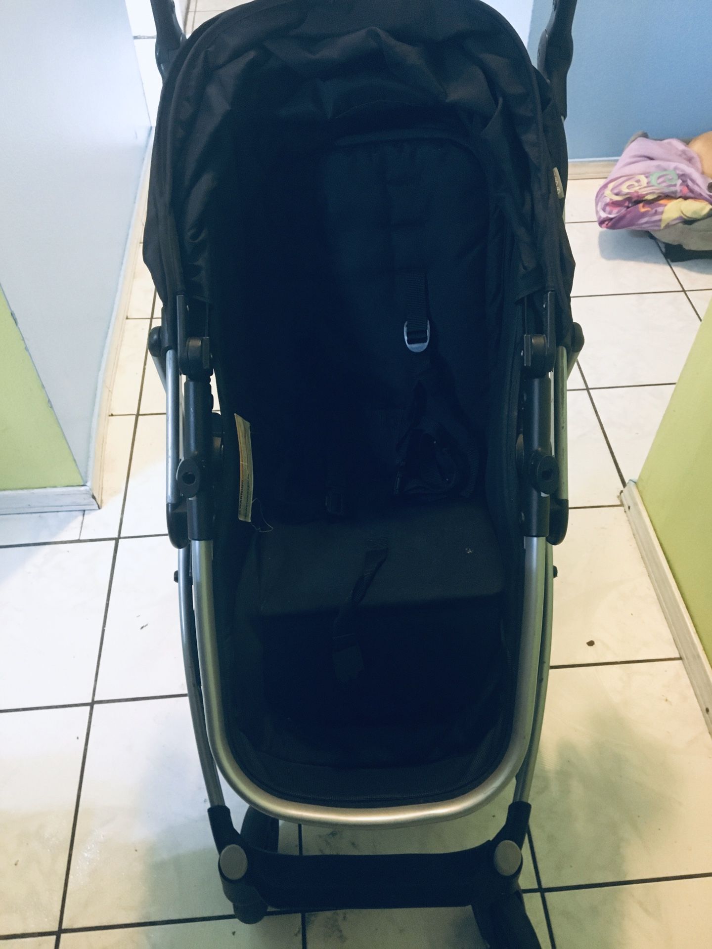 Urbini black stroller $30
