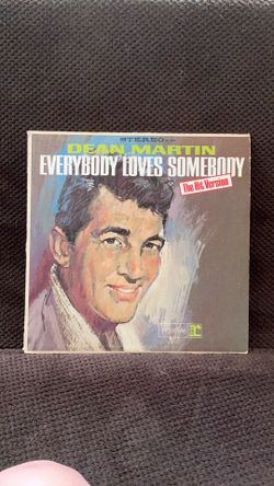 Dean Martin Everybody Loves Somebody Vinyl Record