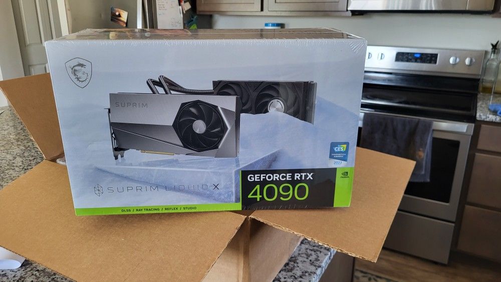 MSI GeForce RTX 4090 Suprim Liquid X 24G (NEW IN BOX + 3YR MANUFACTURERS WARRANTY)