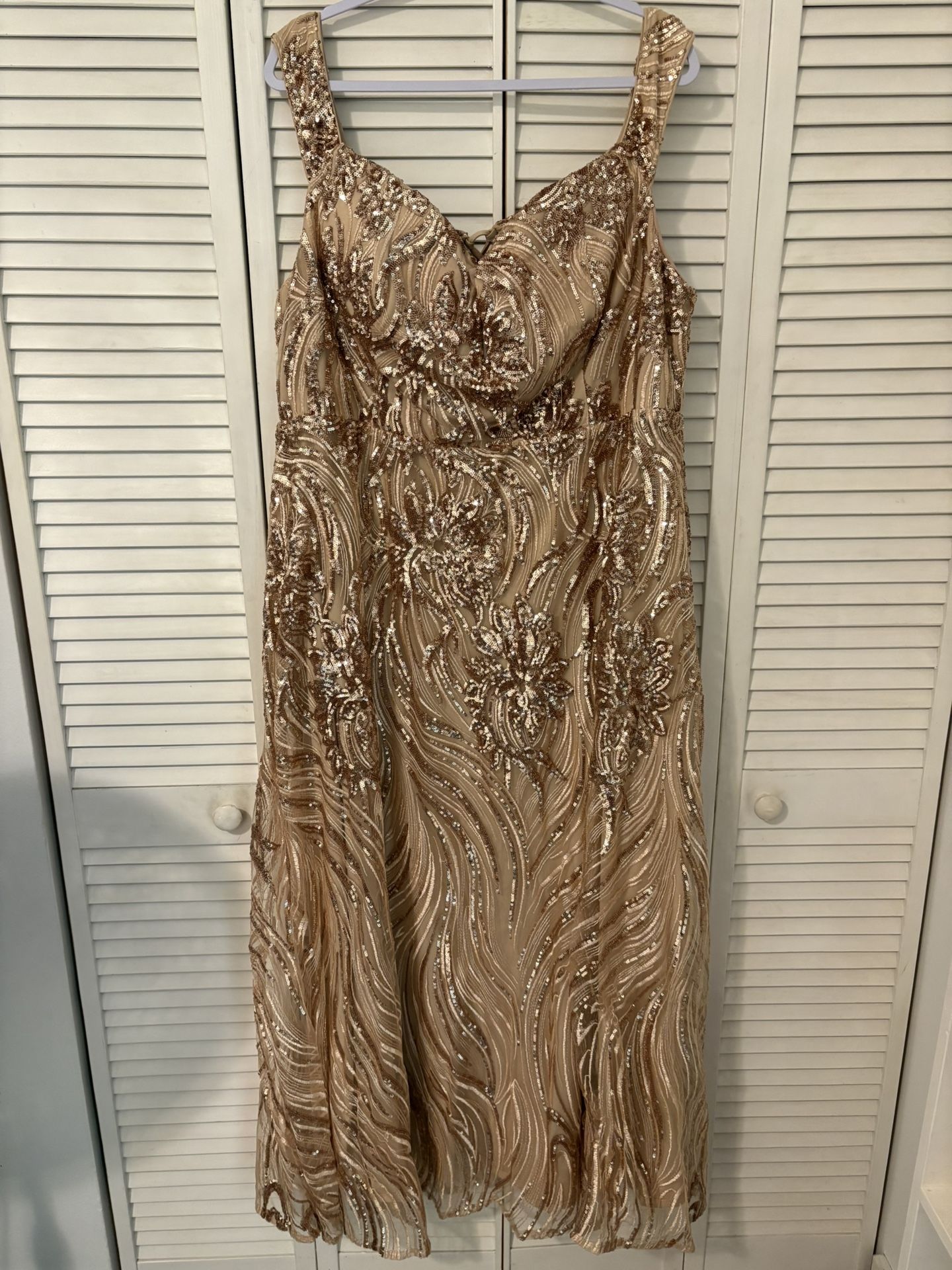 Gold Dress