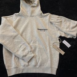 Light oat essentials hoodie