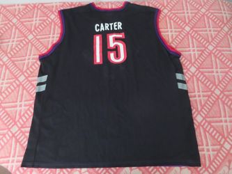 Vintage Vince Carter 15 Toronto Raptors Jersey Champion Size 52