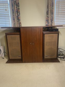 Vintage Solid Wood TV Console