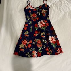 Floral Ambience Flared Dress