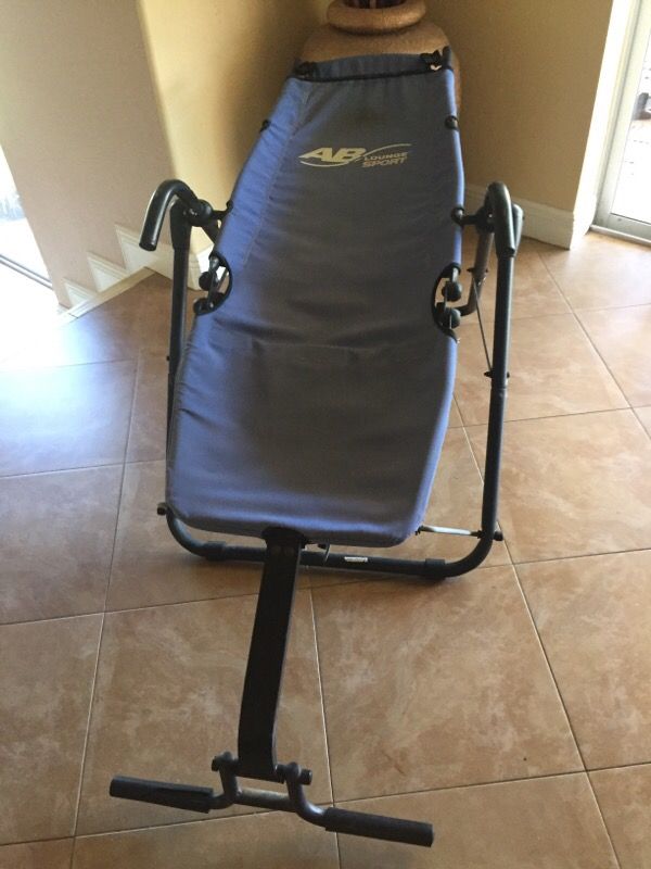 Ab lounger work fine..