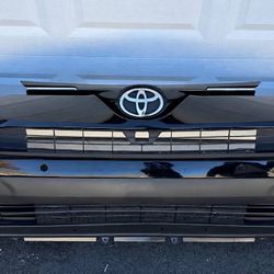 BLACK 2016 2017 2018 TOYOTA RAV4 FRONT BUMPER
