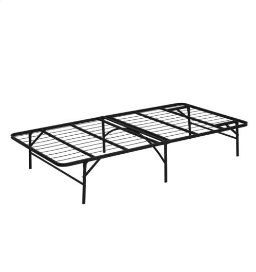 Black twin bed frame